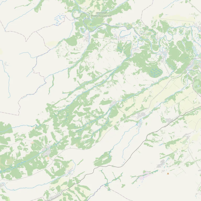 Карта: Река Чумыш