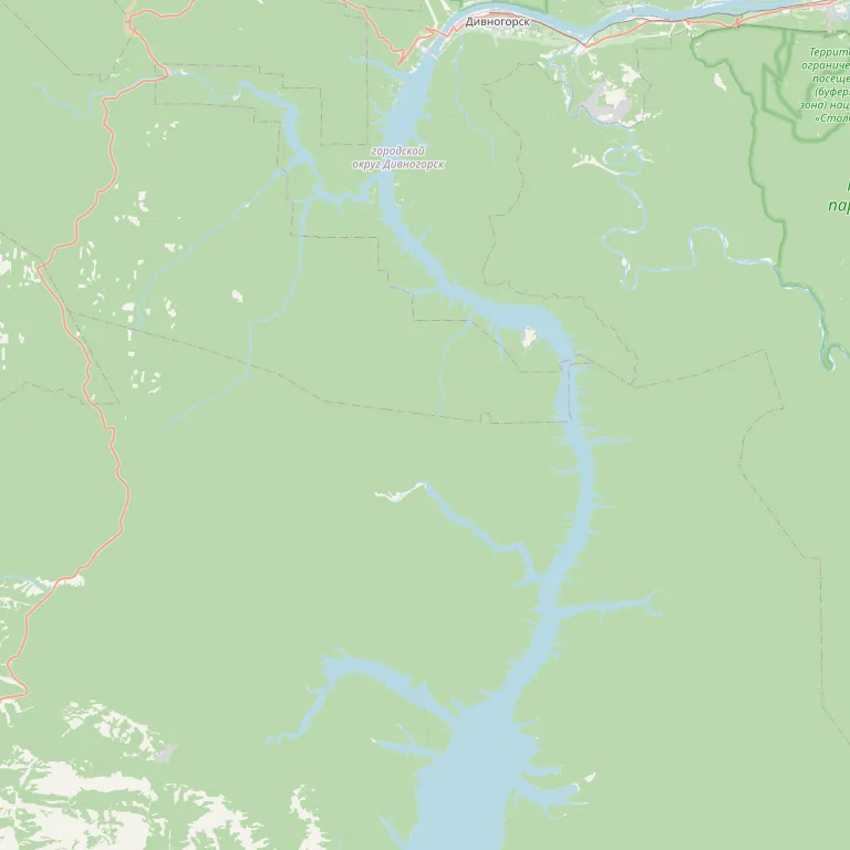 Карта: Красноярское море