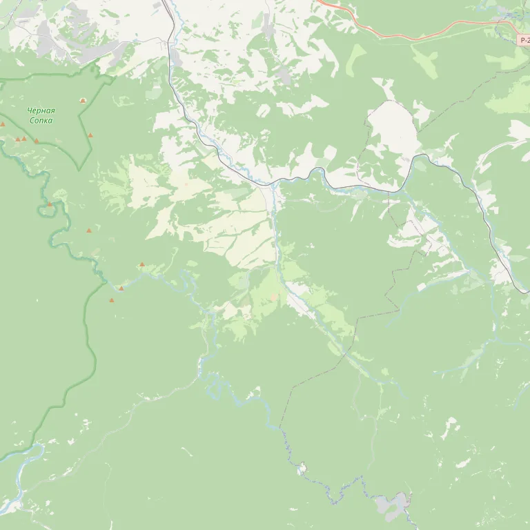 Карта: Река Мана