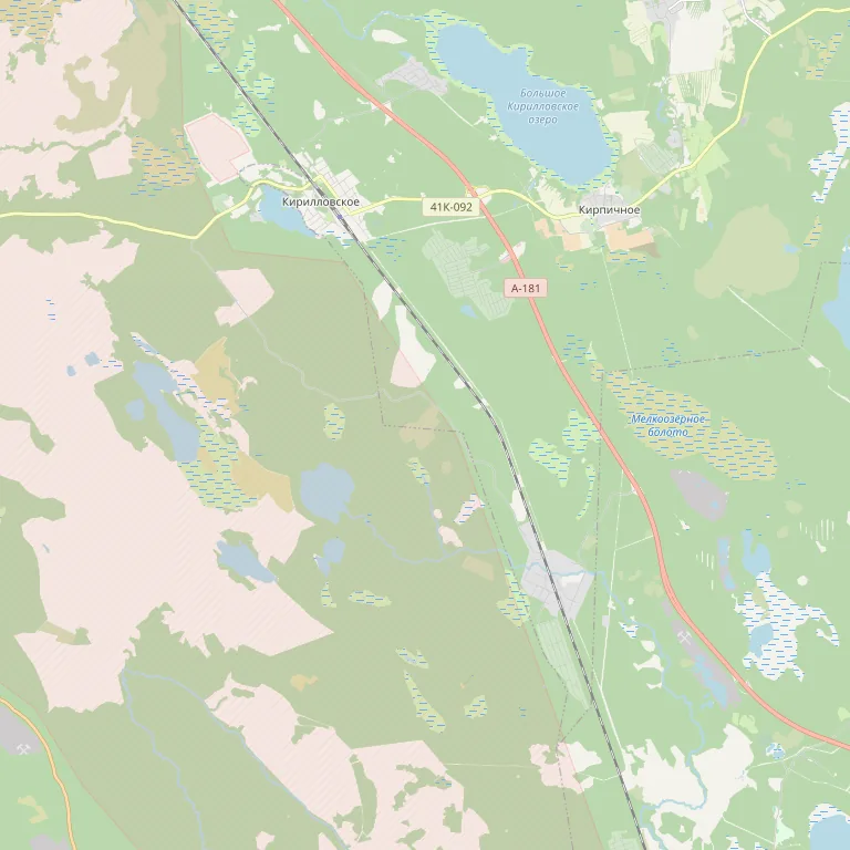 Карта: Нахимовское озеро