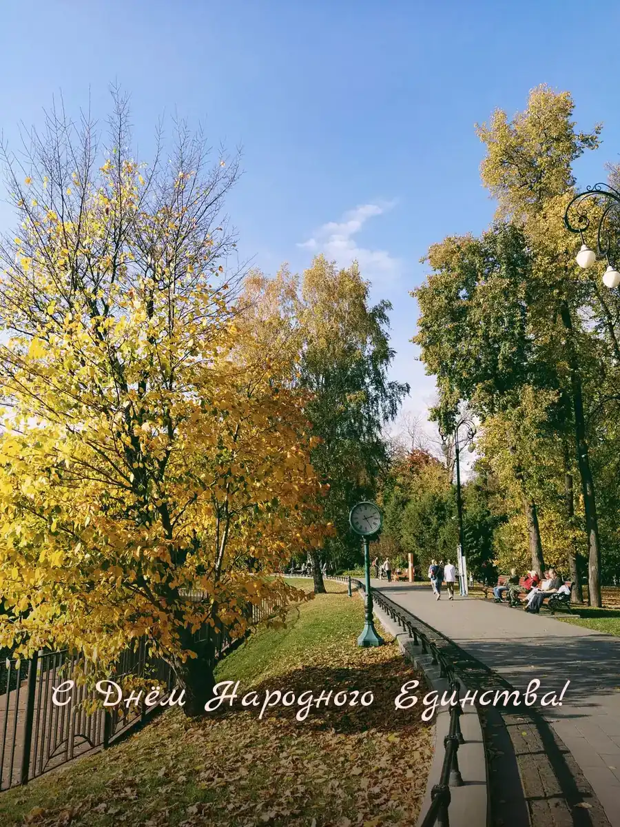 Открытка «С Днём Народного Единства»