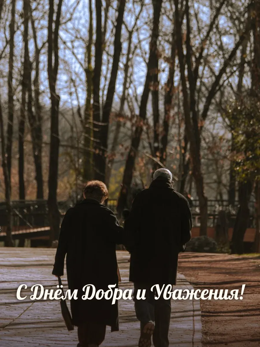 Открытка «С Днём Добра и Уважения»