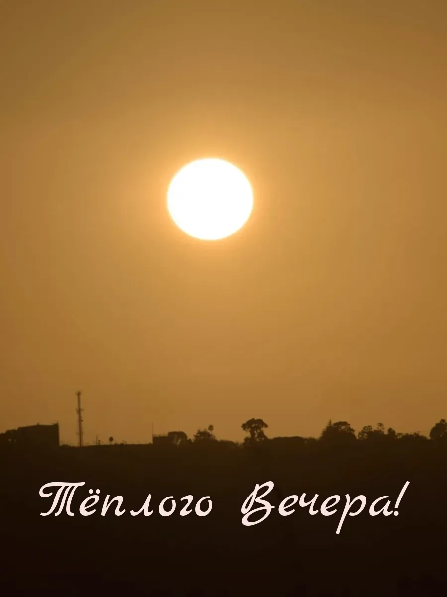 Открытка «Тёплого Вечера»