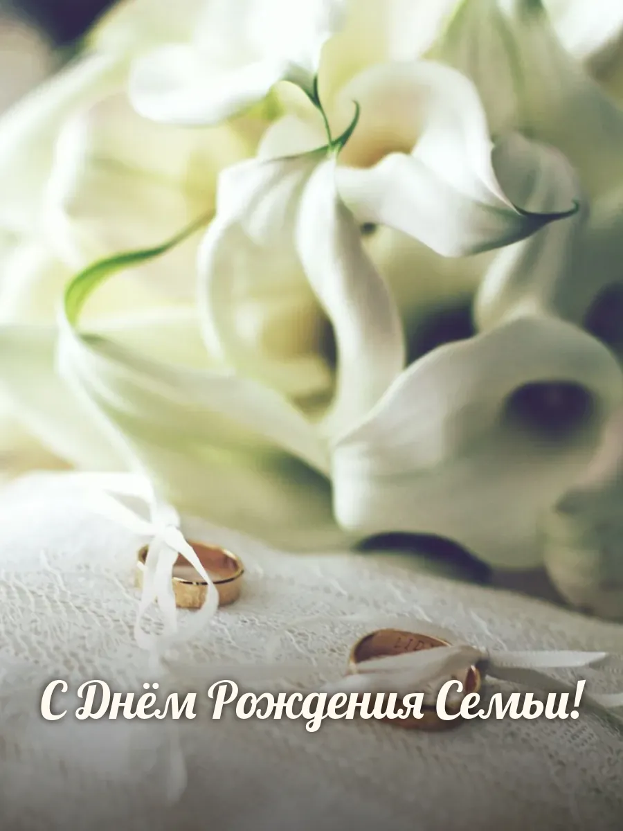 Открытка «С Днём Рождения Семьи»